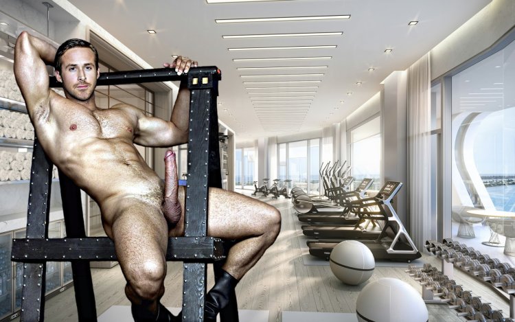 Gym Naked Man Photo