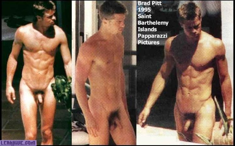 Brad pitt naked