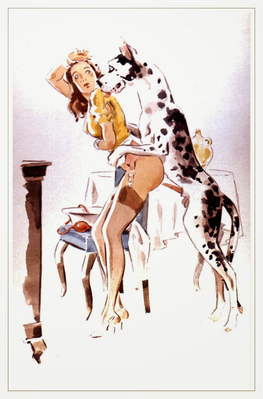 Vintage Sissy Porn Art - Julie delcourt - 80 photo